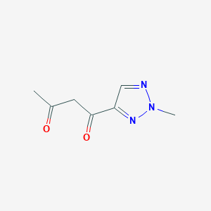 1-(2-Methyl-2H-1,2,3-triazol-4-yl)butane-1,3-dione