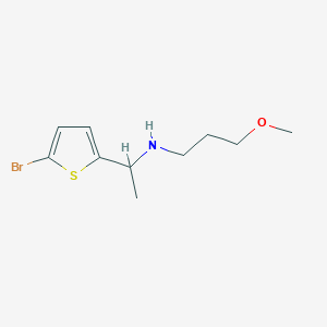 [1-(5-Bromothiophen-2-yl)ethyl](3-methoxypropyl)amine