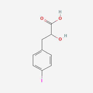 2-Hydroxy-3-(4-iodophenyl)propanoic acid