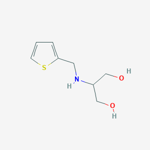 2-[(Thiophen-2-ylmethyl)amino]propane-1,3-diol