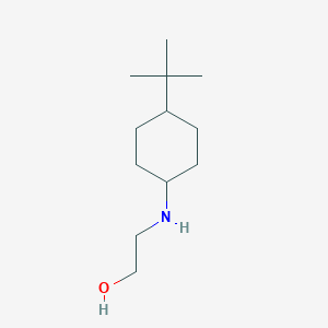 2-[(4-tert-Butylcyclohexyl)amino]ethan-1-ol