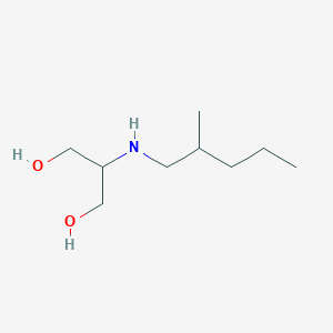 2-[(2-Methylpentyl)amino]propane-1,3-diol