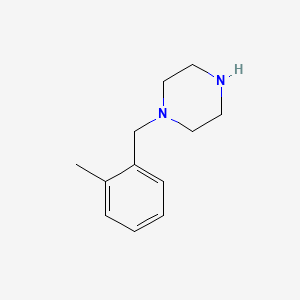 B1329512 1-(2-Methylbenzyl)piperazine CAS No. 5321-47-1