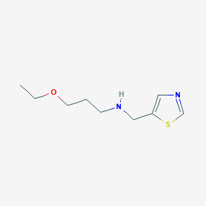 (3-Ethoxypropyl)(1,3-thiazol-5-ylmethyl)amine