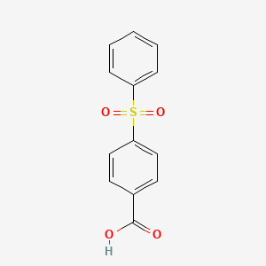 molecular formula C13H10O4S B1329515 4-苯磺酰基苯甲酸 CAS No. 5361-54-6