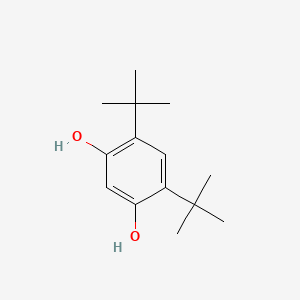 molecular formula C14H22O2 B1329516 4,6-Di-tert-butylresorcinol CAS No. 5374-06-1