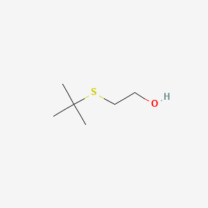 molecular formula C6H14OS B1329518 2-(叔丁基硫代)乙醇 CAS No. 5396-50-9