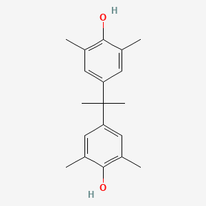 molecular formula C19H24O2 B1329526 2,2-双(4-羟基-3,5-二甲基苯基)丙烷 CAS No. 5613-46-7