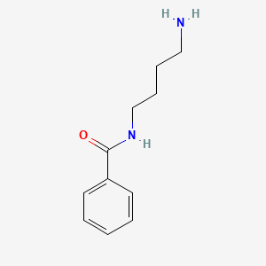 molecular formula C11H16N2O B1329529 N-(4-氨基丁基)苯甲酰胺 CAS No. 5692-23-9