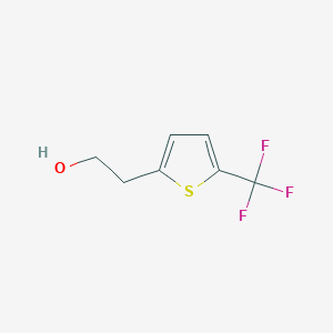 2-[5-(Trifluoromethyl)thiophen-2-yl]ethan-1-ol