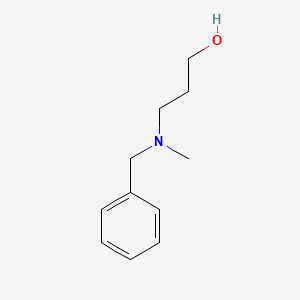 molecular formula C11H17NO B1329533 3-(苄基甲基氨基)-1-丙醇 CAS No. 5814-42-6