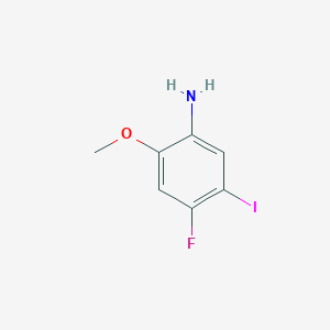 4-Fluoro-5-iodo-2-methoxyaniline