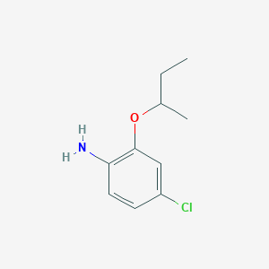 2-(Butan-2-yloxy)-4-chloroaniline