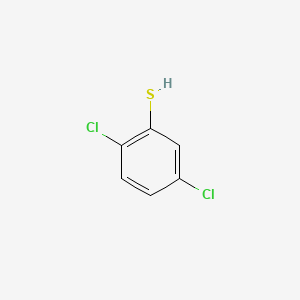 molecular formula C6H4Cl2S B1329535 2,5-二氯苯硫醇 CAS No. 5858-18-4