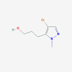 3-(4-Bromo-1-methyl-1H-pyrazol-5-yl)propan-1-ol