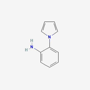 molecular formula C10H10N2 B1329540 2-(1H-吡咯-1-基)苯胺 CAS No. 6025-60-1