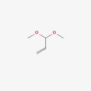 molecular formula C5H10O2 B1329541 丙烯醛二甲缩醛 CAS No. 6044-68-4