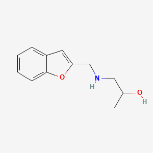 1-((Benzofuran-2-ylmethyl)amino)propan-2-ol