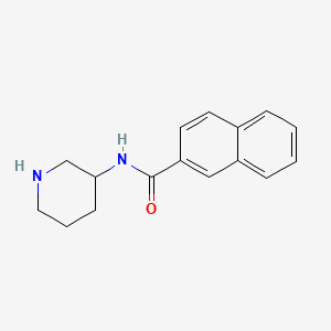 N-(Piperidin-3-YL)naphthalene-2-carboxamide