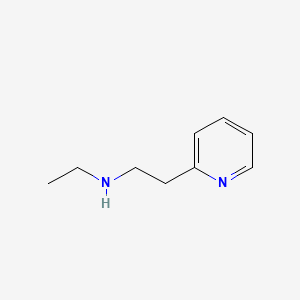 molecular formula C9H14N2 B1329547 N-乙基吡啶-2-乙胺 CAS No. 6304-26-3