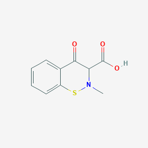 2-methyl-4-oxo-3H-1,2-benzothiazine-3-carboxylic acid