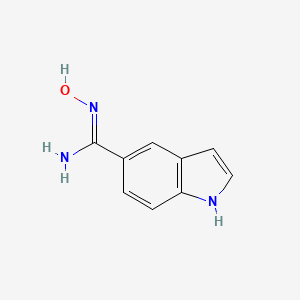 N-Hydroxy-1H-indole-5-carboximidamide