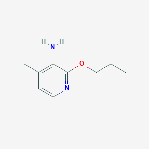 4-Methyl-2-propoxypyridin-3-amine