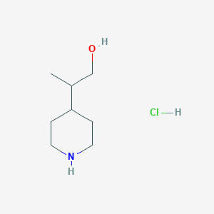 2-Piperidin-4-ylpropan-1-ol hydrochloride