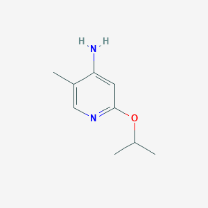 5-Methyl-2-(propan-2-yloxy)pyridin-4-amine