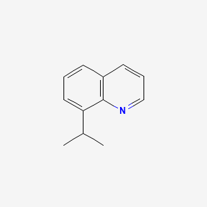 molecular formula C12H13N B1329555 8-(异丙基)喹啉 CAS No. 6457-30-3