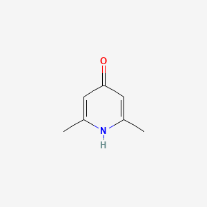 molecular formula C7H9NO B1329557 2,6-二甲基-4-羟基吡啶 CAS No. 7516-31-6