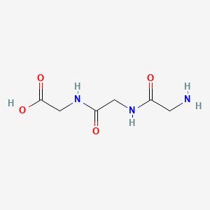 molecular formula C6H11N3O4 B1329560 三甘氨酸 CAS No. 556-33-2