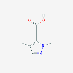 2-(1,4-Dimethyl-1H-pyrazol-5-yl)-2-methylpropanoic acid