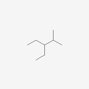 molecular formula C8H18 B1329564 3-乙基-2-甲基戊烷 CAS No. 609-26-7