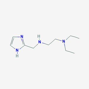 [2-(Diethylamino)ethyl](1H-imidazol-2-ylmethyl)amine