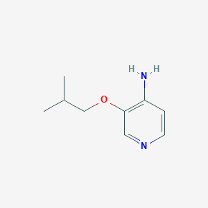 3-(2-Methylpropoxy)pyridin-4-amine