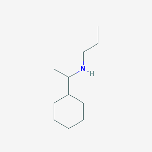 (1-Cyclohexylethyl)(propyl)amine