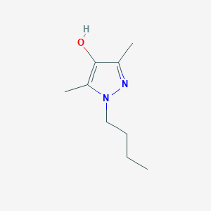 1-butyl-3,5-dimethyl-1H-pyrazol-4-ol