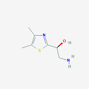 (1S)-2-Amino-1-(dimethyl-1,3-thiazol-2-yl)ethan-1-ol