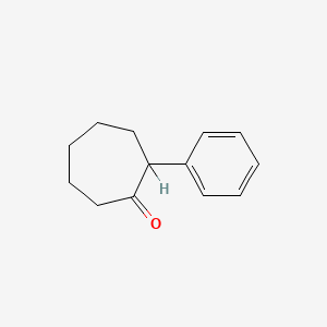 molecular formula C13H16O B1329588 2-苯基环庚酮 CAS No. 14996-78-2