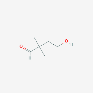 4-Hydroxy-2,2-dimethylbutanal