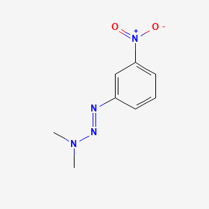 B1329592 3,3-Dimethyl-1-(3-nitrophenyl)triazene CAS No. 20241-06-9