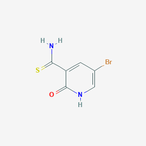 5-Bromo-2-hydroxypyridine-3-carbothioamide