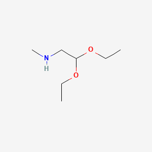 molecular formula C7H17NO2 B1329597 (2,2-二乙氧基乙基)甲胺 CAS No. 20677-73-0