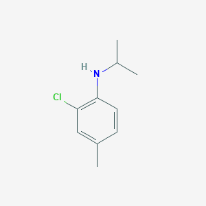 2-chloro-4-methyl-N-(propan-2-yl)aniline