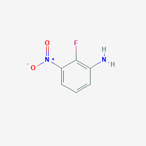 molecular formula C6H5FN2O2 B1329601 2-氟-3-硝基苯胺 CAS No. 21397-11-5