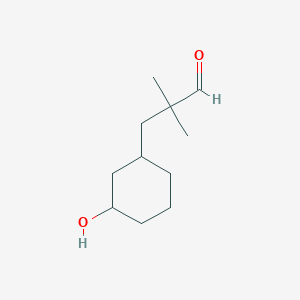 3-(3-Hydroxycyclohexyl)-2,2-dimethylpropanal