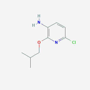 6-Chloro-2-(2-methylpropoxy)pyridin-3-amine