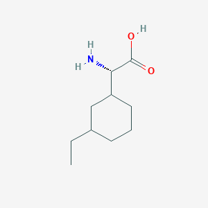 (2S)-2-Amino-2-(3-ethylcyclohexyl)acetic acid