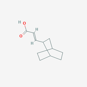 (2E)-3-{bicyclo[2.2.2]octan-2-yl}prop-2-enoic acid